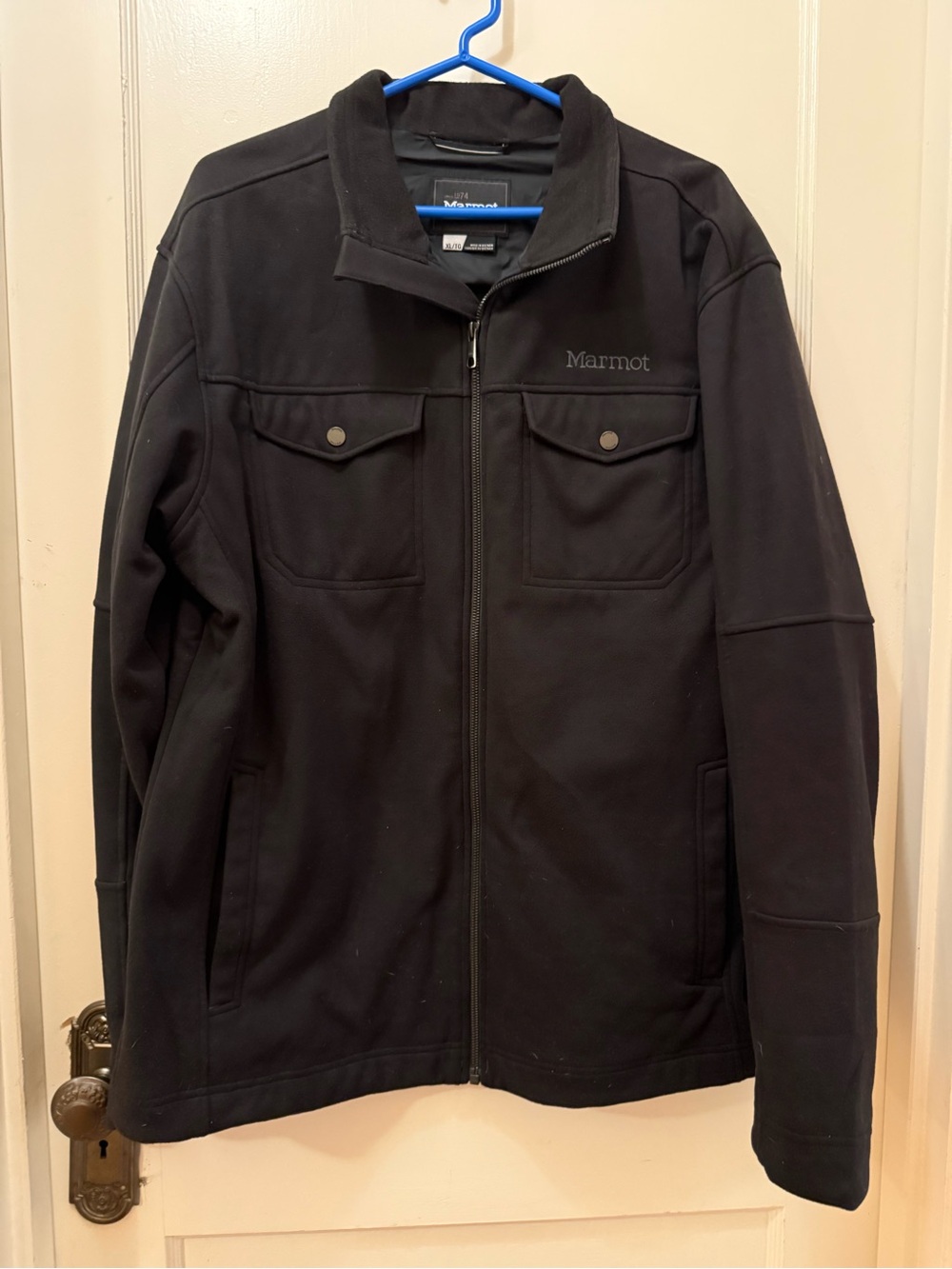 Marmot Black Lightweight Softshell Jacket